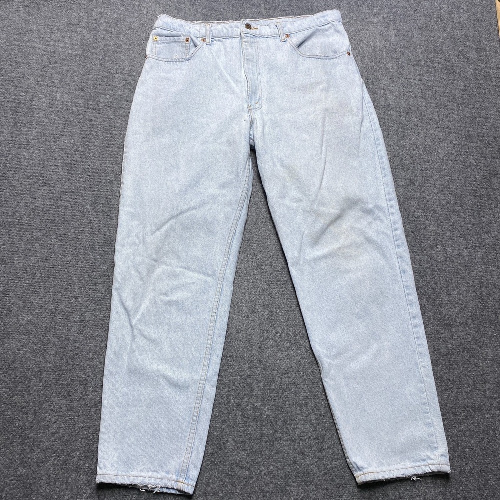 Vintage Levis 550 Jeans Men 38x30 Blue Relaxed Tapered Light Wash USA